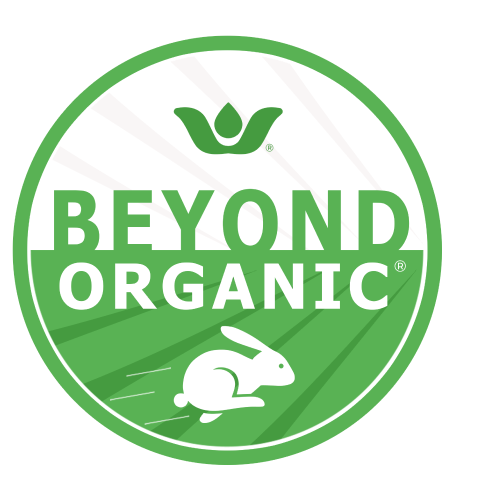 A green circular logo features the text