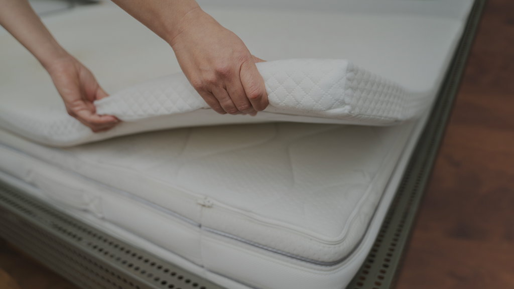 Thin memory foam mattress topper deals