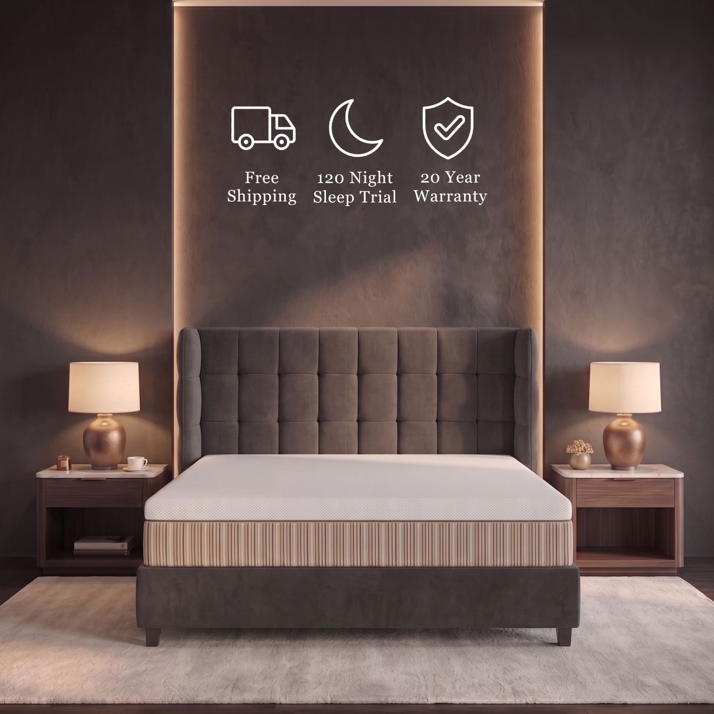 REM5 Organic Memory Foam Mattress | Non-Toxic | Essentia
