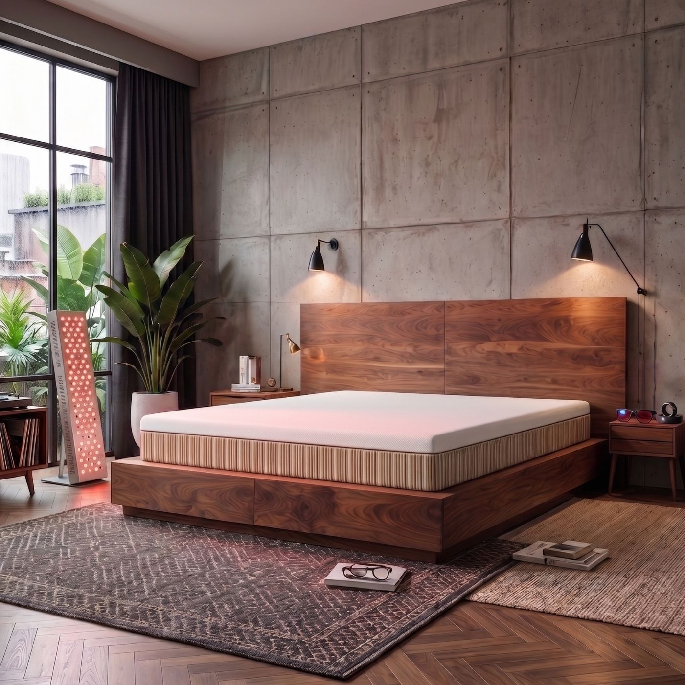 リラクゼーショングッズ Pure Renaissance Hormesis EstheeMat Latex Foam Mattress - Shop the Dormeuse REM9 | Essentia Mattress