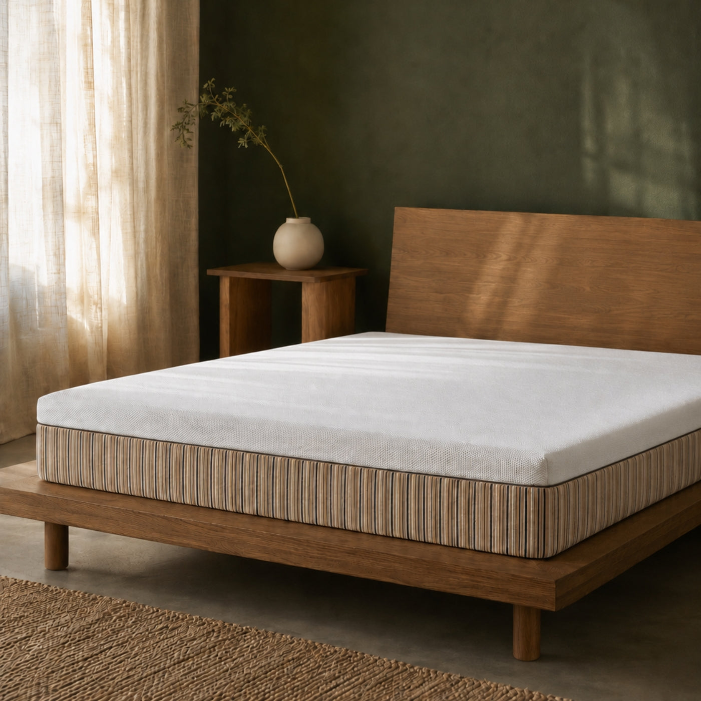 Grateful Eight Organic Latex Mattress | No Springs, No Wool.