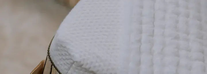 Close up view of the Essentia organic Stratami mattress