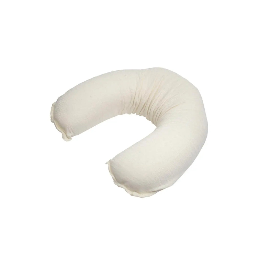 Essentia travel pillow showing inner fabric protective liner